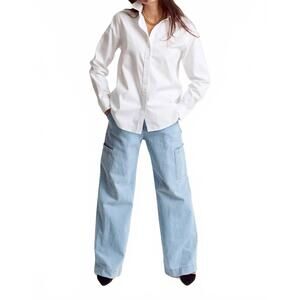 NEW THE SHIRT boyfriend shirt in white